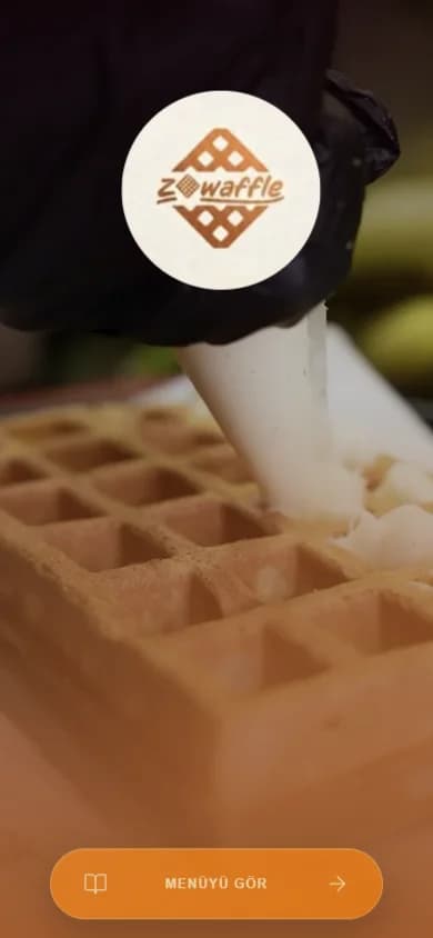 Z Waffle gerçek menü ana sayfası
